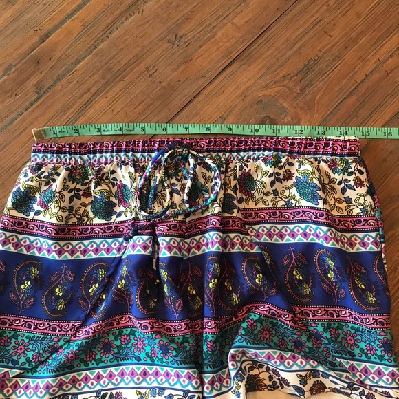 NWT Peach Love size M paisley & floral shorts - Picture 10 of 13
